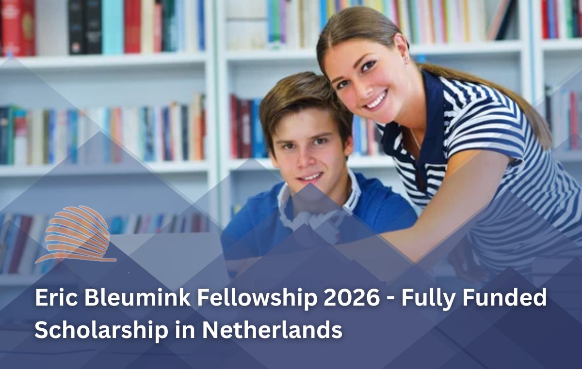 Eric Bleumink Fellowship 2026 Netherlands: Fully Funded Master’s Scholarship at University of Groningen